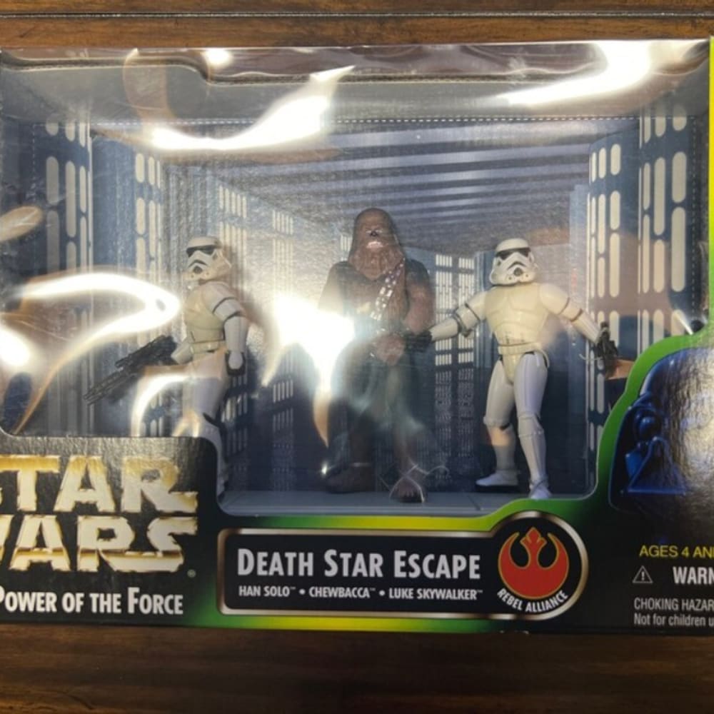 Star Wars death star escape Han Solo Chewbacca Luke Skywalker